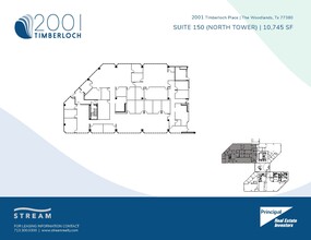 2001 Timberloch Pl, The Woodlands, TX à louer Plan d’étage– Image 1 sur 1