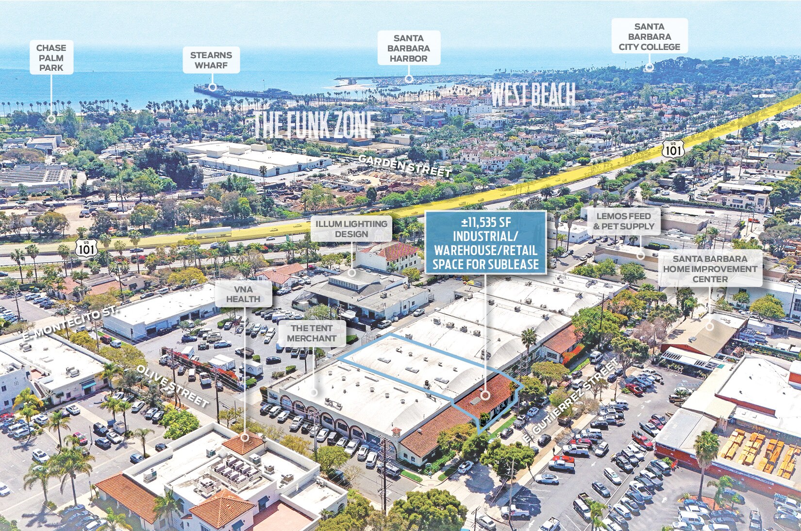 436 E Gutierrez St, Santa Barbara, CA à louer Photo principale– Image 1 sur 14