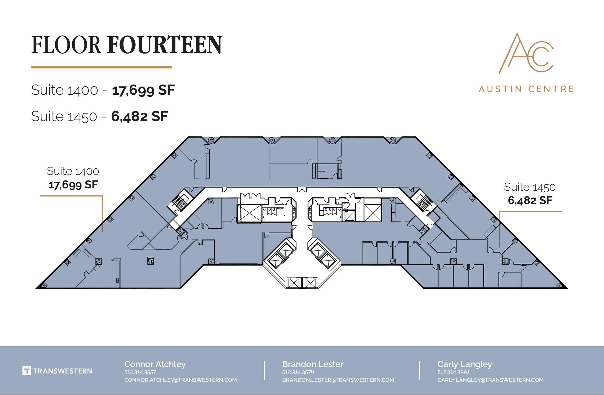 701 Brazos St, Austin, TX à louer Plan d’étage– Image 1 sur 1