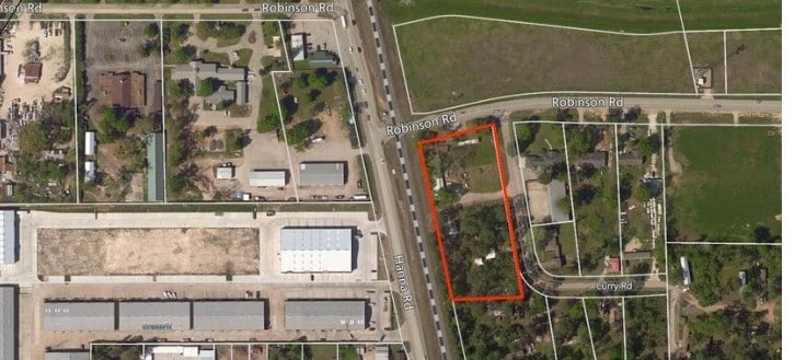 Intersection Robinson & Hanna Rd, Conroe, TX à vendre - Aérien – Image 2 sur 7