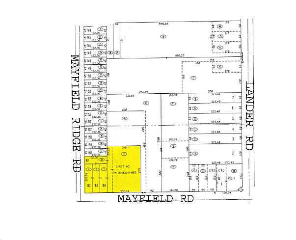 5901 Mayfield Rd, Cleveland, OH à louer - Plan cadastral – Image 2 sur 2