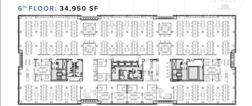1 Tenth St, San Francisco, CA à louer Plan d’étage– Image 1 sur 1