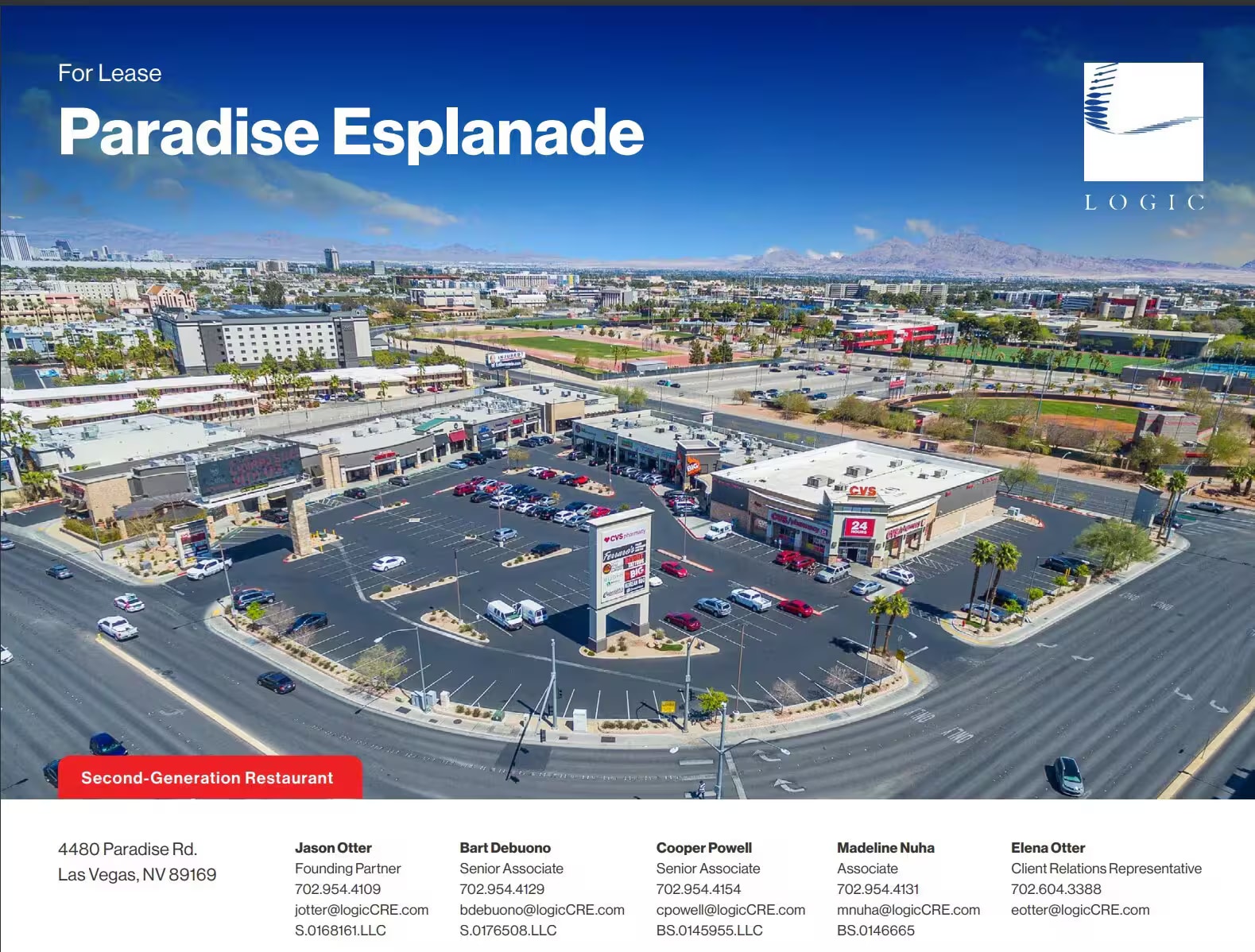 4480 Paradise Rd, Las Vegas, NV à louer Photo principale– Image 1 sur 44