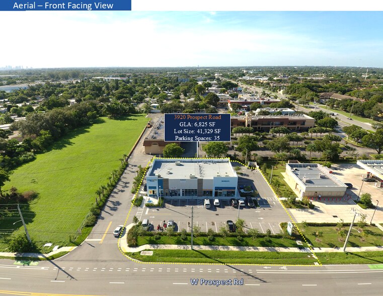 3920 W Prospect Rd, North Lauderdale, FL à vendre - Aérien – Image 3 sur 7