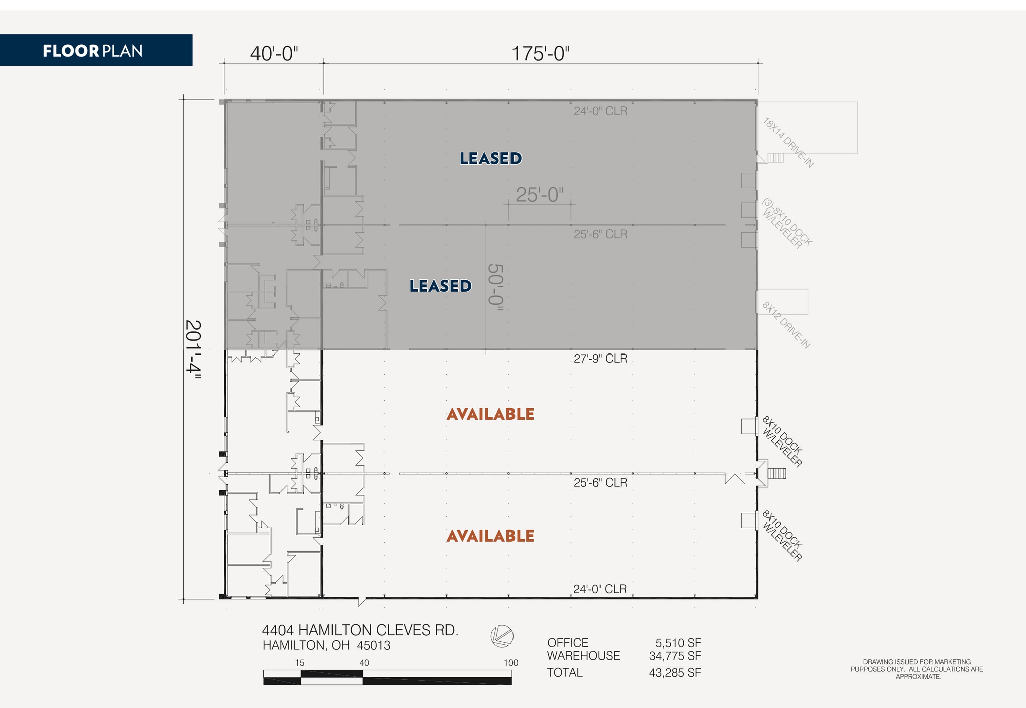 4404 Hamilton Cleves Rd, Hamilton, OH à louer Plan d’étage– Image 1 sur 1