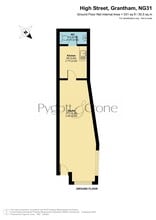 52-53A High St, Grantham à louer Plan d’étage– Image 1 sur 3
