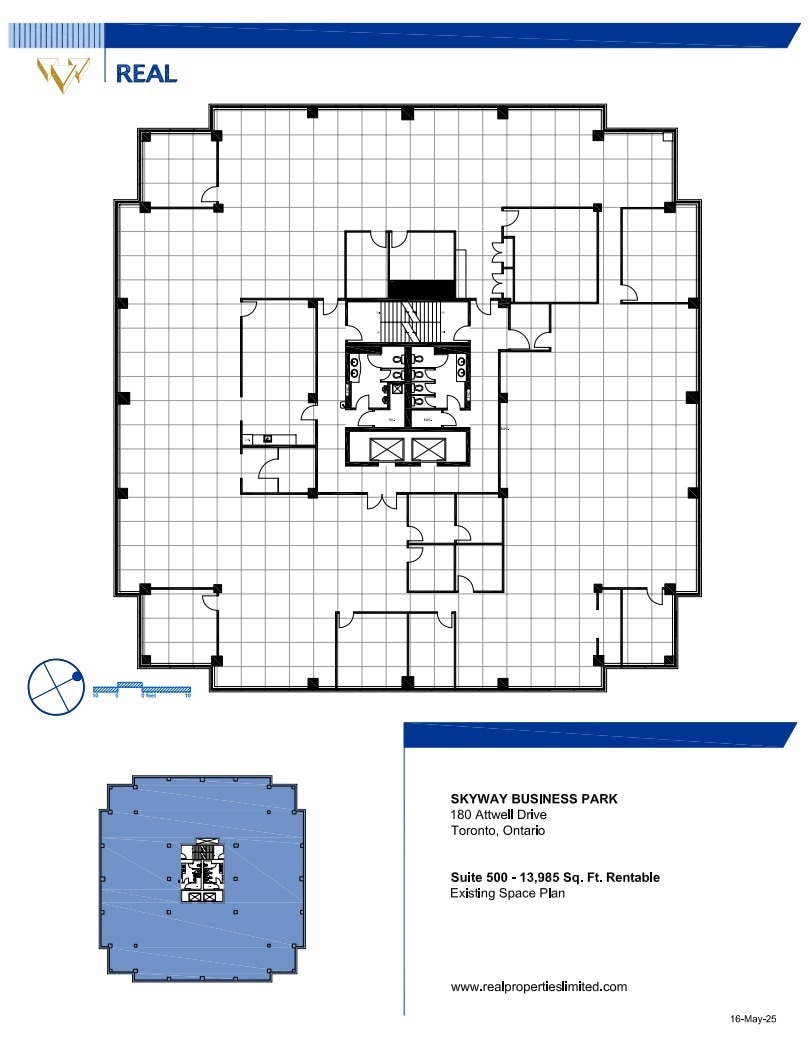 170 Attwell Dr, Toronto, ON à louer Plan d’étage– Image 1 sur 1