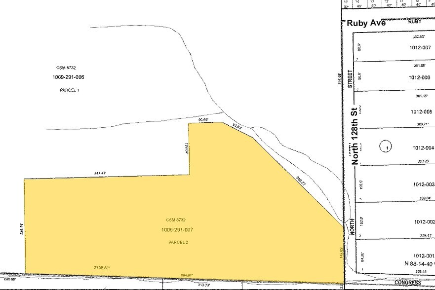 4410 N 132nd St, Butler, WI à louer - Plan cadastral – Image 2 sur 8