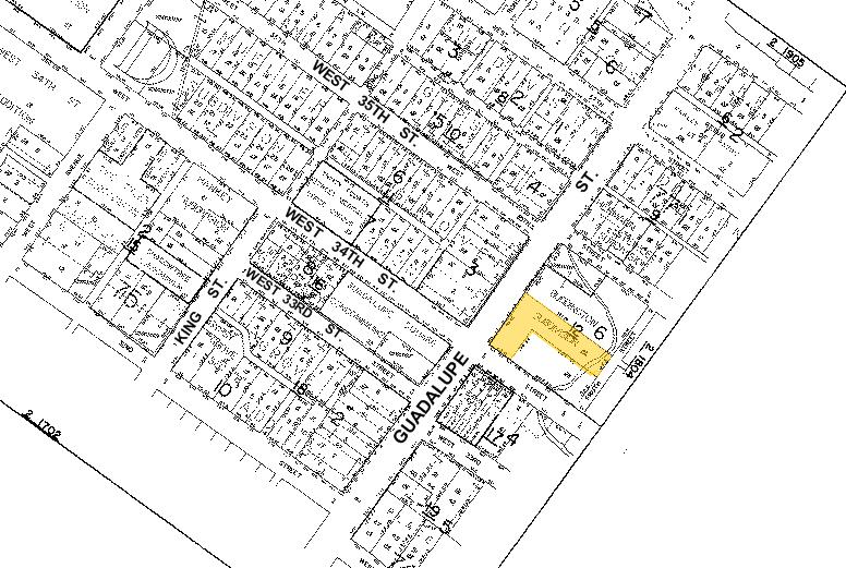 3401 Guadalupe St, Austin, TX à louer - Plan cadastral – Image 3 sur 4