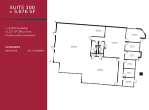 1900 Firman Dr, Richardson, TX à louer Plan d’étage– Image 1 sur 5