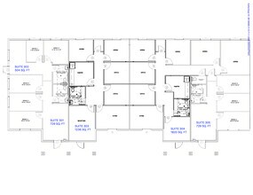 8525 N Sam Houston Pkwy E, Humble, TX à louer Plan d’étage– Image 1 sur 1