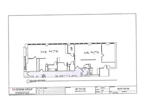 307 Seventh Ave, New York, NY à louer Plan d’étage– Image 1 sur 1