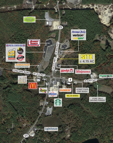85 Calef Hwy, Lee, NH à louer - Aérien – Image 2 sur 2