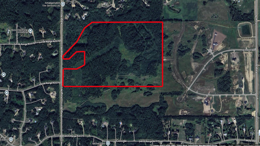 001 Range Road 275, Spruce Grove, AB à vendre - Aérien – Image 3 sur 7
