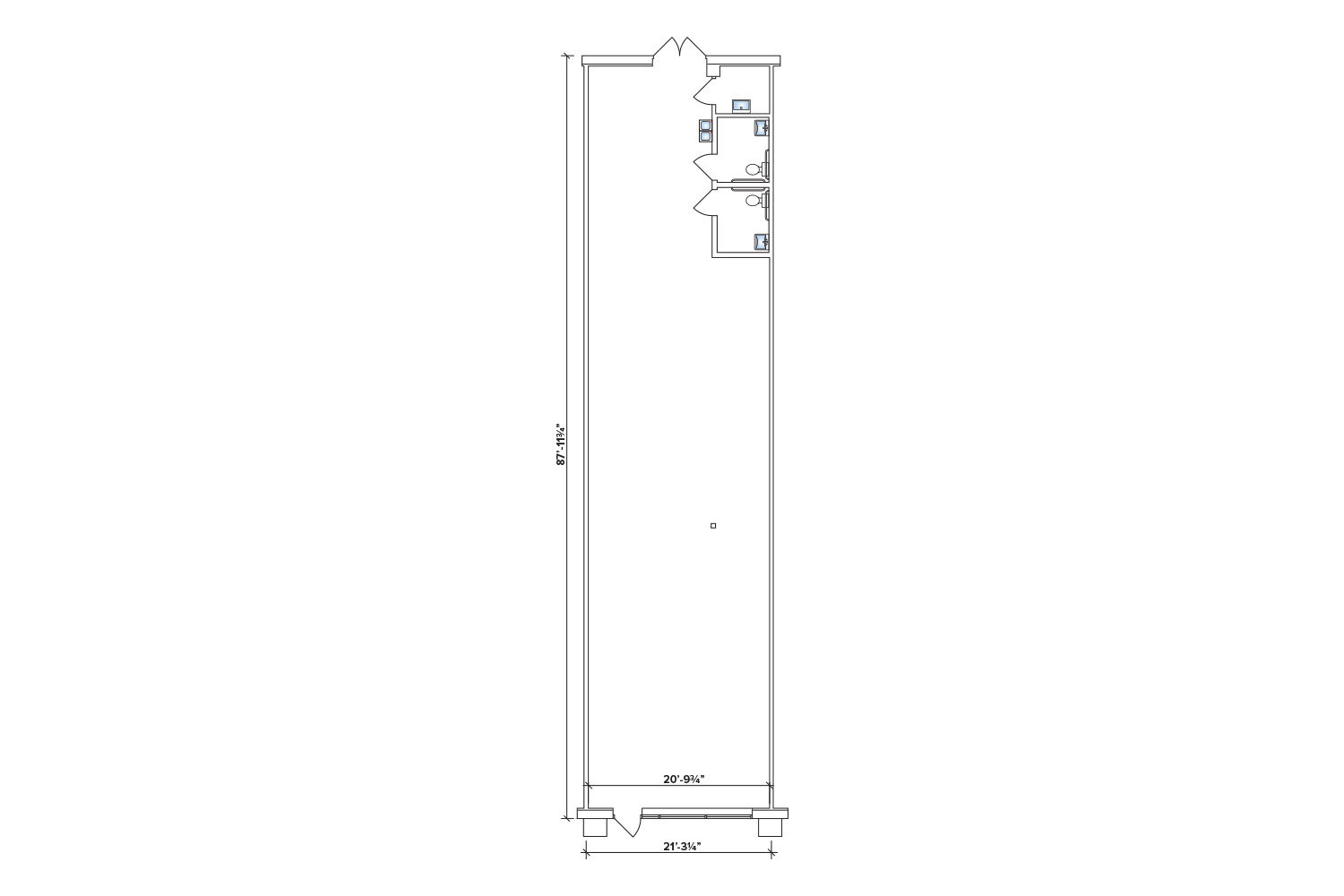 1300-1320 Hanover Ave, Allentown, PA à louer Plan d’étage– Image 1 sur 2