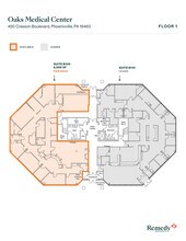400 Cresson Blvd, Phoenixville, PA à louer Plan d’étage– Image 1 sur 2