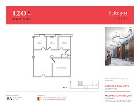 120 W Madison St, Chicago, IL à louer Plan d’étage– Image 1 sur 1