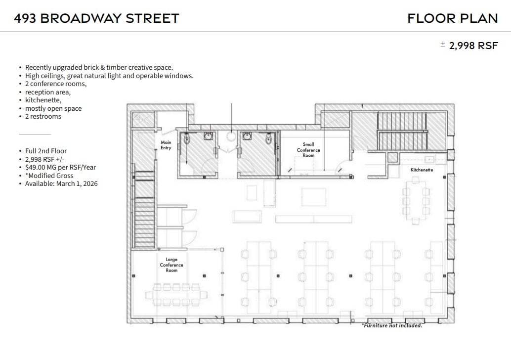 483-493 Broadway, San Francisco, CA à louer Plan d’étage– Image 1 sur 1