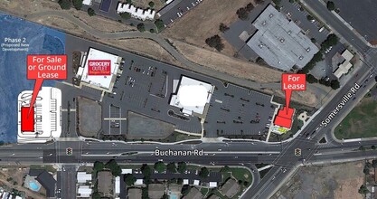 NWC Buchanan Rd & Sommersvill Rd, Antioch, CA - VUE AÉRIENNE  vue de carte