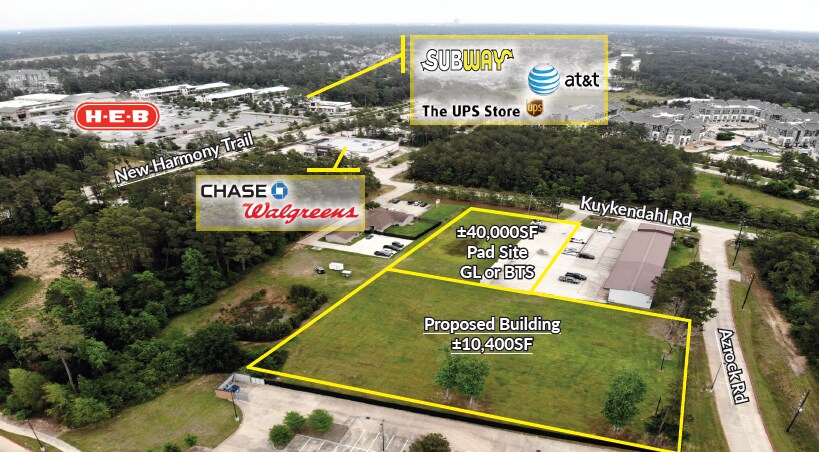 26211 Kuykendahl Rd, Tomball, TX à louer - Photo de l’immeuble – Image 2 sur 4