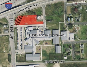 2705 Baer St, Houston, TX - Vue aérienne  vue de carte - Image1