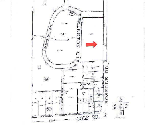 1200-1258 Remington Rd, Schaumburg, IL à louer - Plan cadastral – Image 2 sur 4