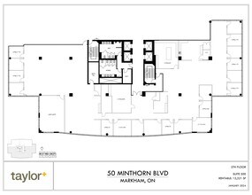 50 Minthorn Blvd, Markham, ON à louer Plan de site– Image 1 sur 1