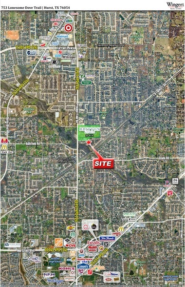 753 Lonesome Dove Trl, Hurst, TX à vendre - Aérien – Image 2 sur 4