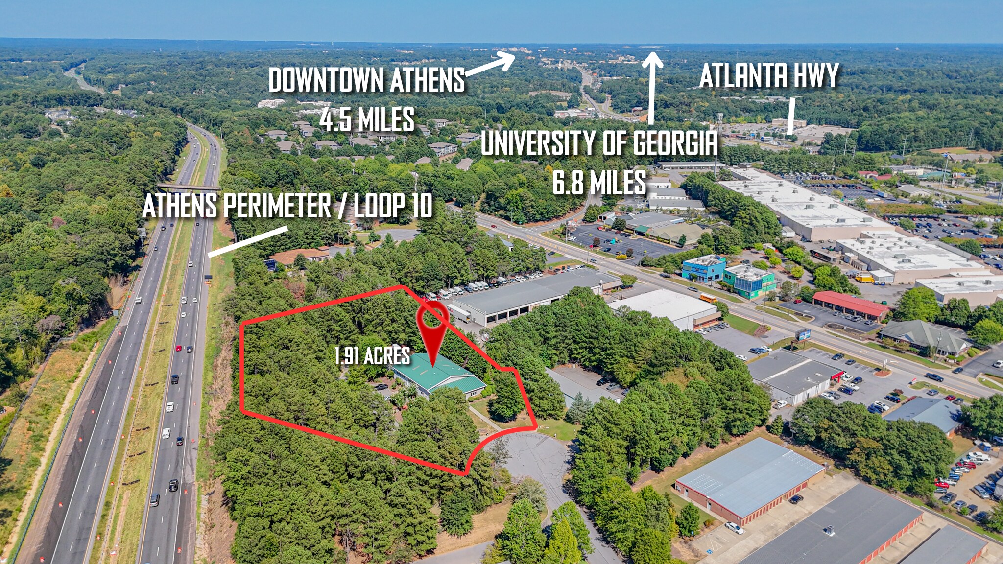 165 Coile Dr, Athens, GA à vendre Aérien– Image 1 sur 33