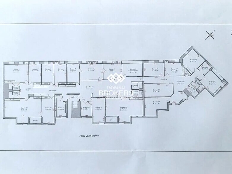 Bureau dans Orléans à vendre - Plan d’étage – Image 2 sur 8