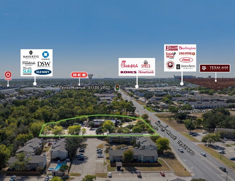 620 Harvey Rd, College Station, TX à vendre - Photo de l’immeuble – Image 3 sur 23