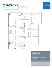 1315 St Joseph Pky, Houston, TX à louer Plan d’étage– Image 1 sur 1