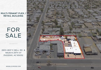 Plus de détails pour 2833-2837 E Bell Rd & 16628 N 29th St – à vendre, Phoenix, AZ