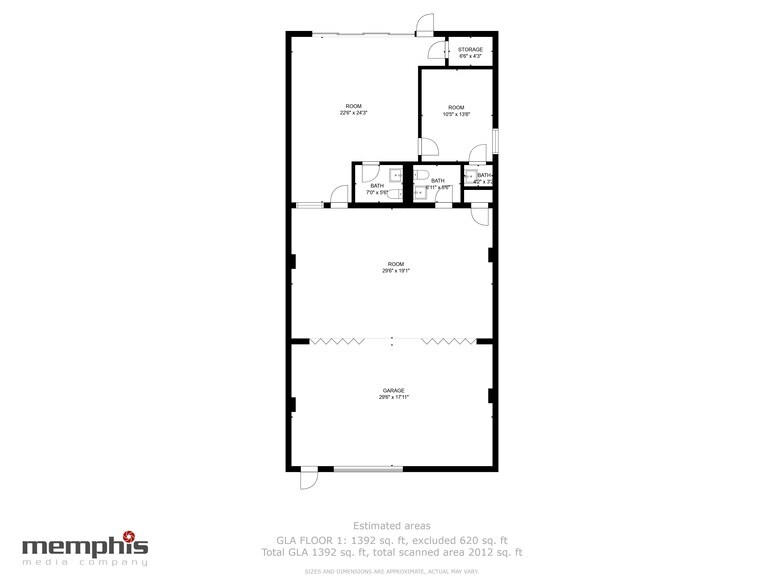 820 Herbert Rd, Cordova, TN à louer - Photo de l’immeuble – Image 3 sur 3