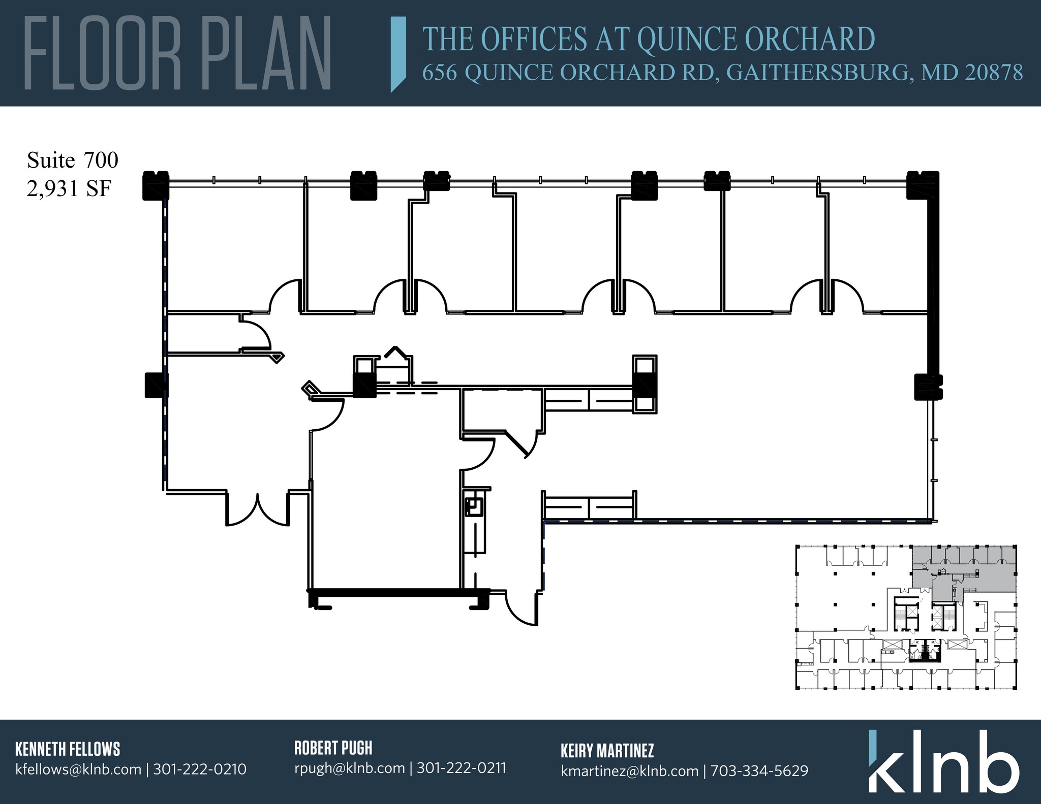 656 Quince Orchard Rd, Gaithersburg, MD à louer Plan de site– Image 1 sur 1