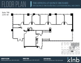 656 Quince Orchard Rd, Gaithersburg, MD à louer Plan de site– Image 1 sur 1