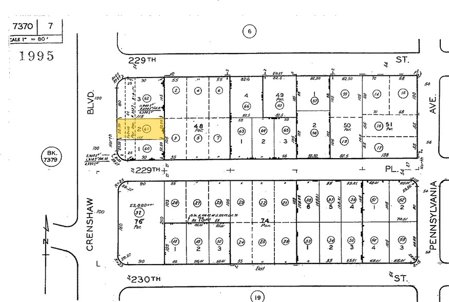 22918 Crenshaw Blvd, Torrance, CA à louer - Plan cadastral – Image 3 sur 20