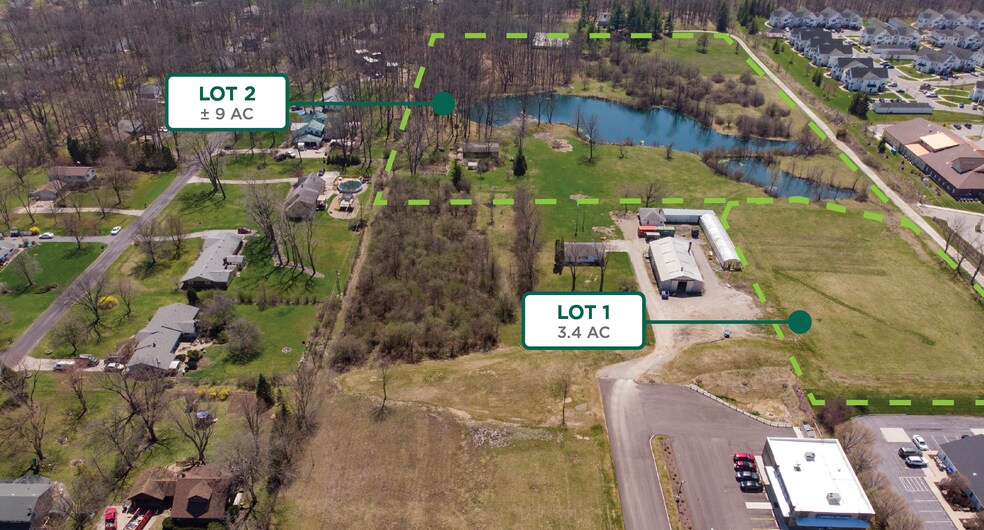 7600-7621 Illinois Rd, Fort Wayne, IN à vendre - Aérien – Image 2 sur 2