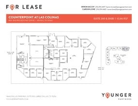 8101 Ridgepoint Dr, Irving, TX à louer Plan d’étage– Image 2 sur 2