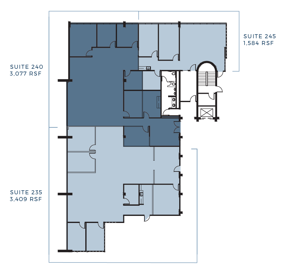 2630 West Fwy, Fort Worth, TX à louer Plan d’étage– Image 1 sur 2