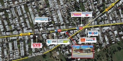 6918 Myrtle Ave, Glendale, NY - VUE AÉRIENNE vue de carte