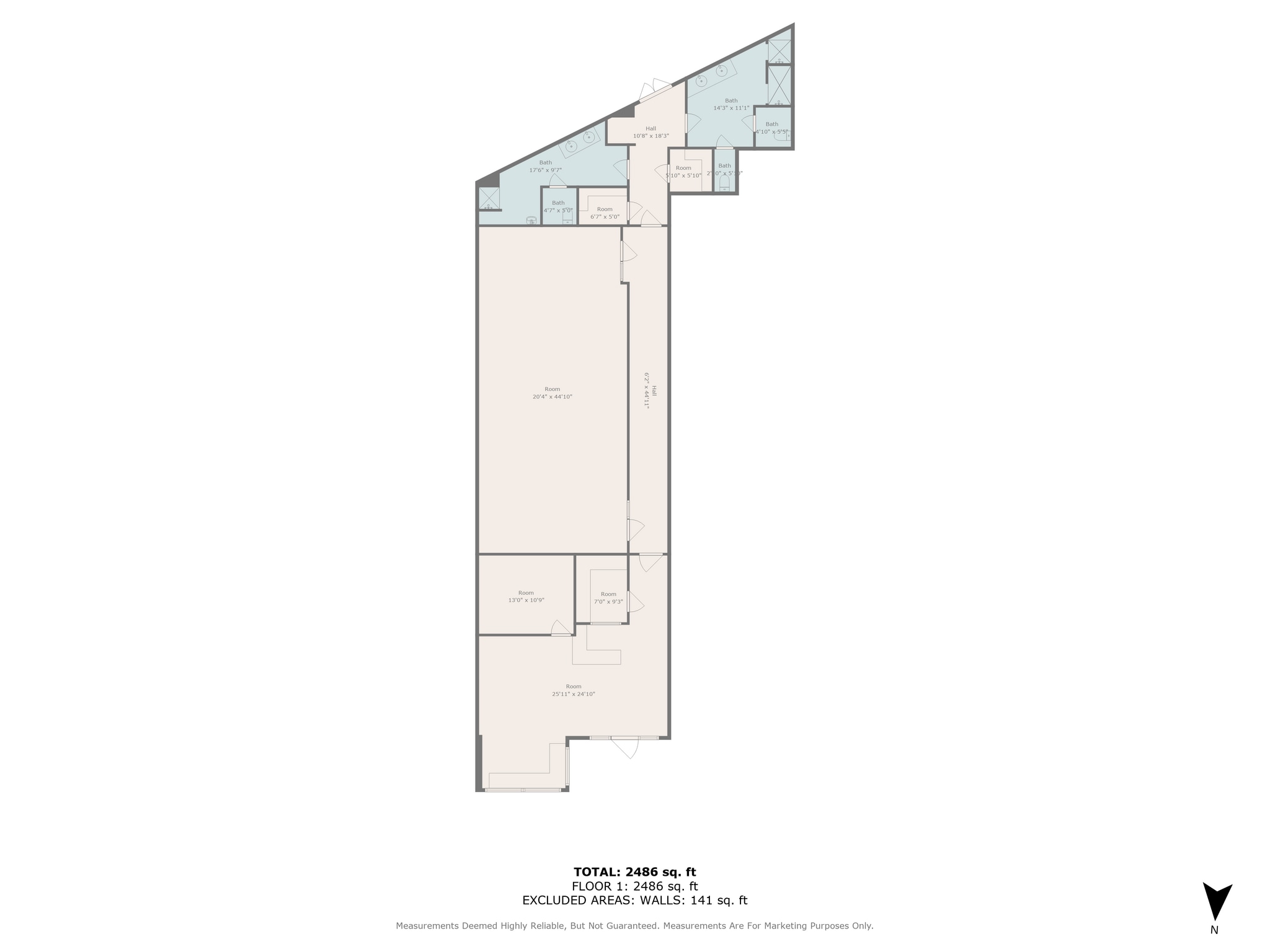 3409-3437 W 7th St, Fort Worth, TX à louer Plan d’étage– Image 1 sur 1