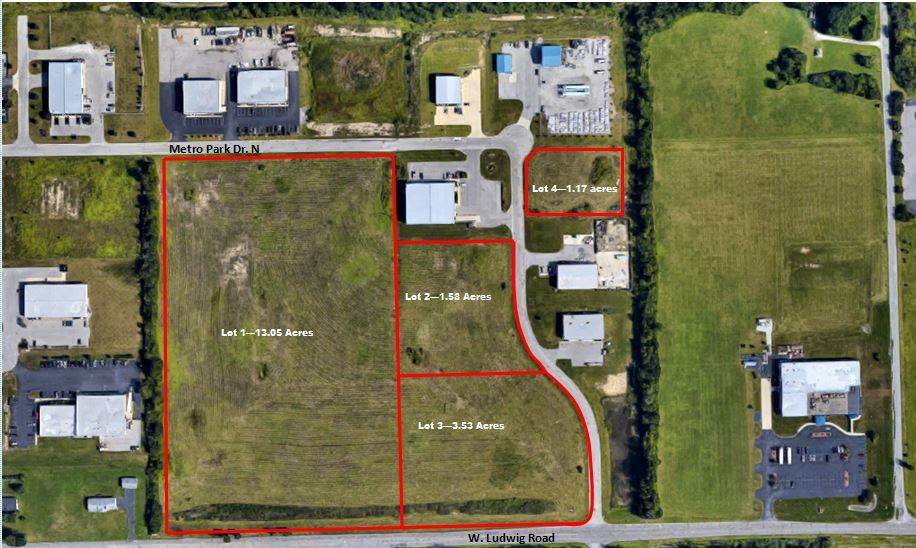 Metro Park Dr and Metro Dr N., Fort Wayne, IN à louer - Plan cadastral – Image 2 sur 2