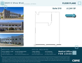 5010 E Shea Blvd, Scottsdale, AZ à louer Plan d’étage– Image 1 sur 1