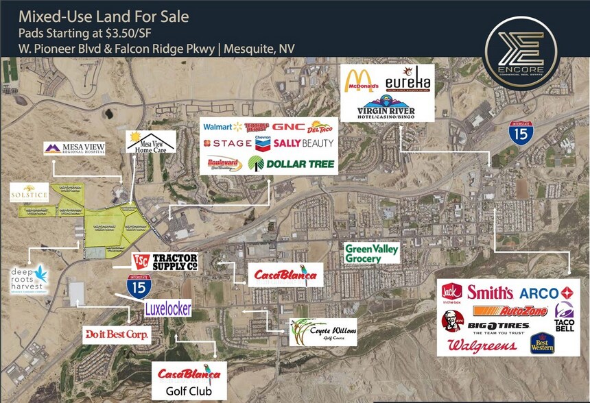 1311 W Pioneer Blvd, Mesquite, NV à vendre - Photo de l’immeuble – Image 1 sur 16