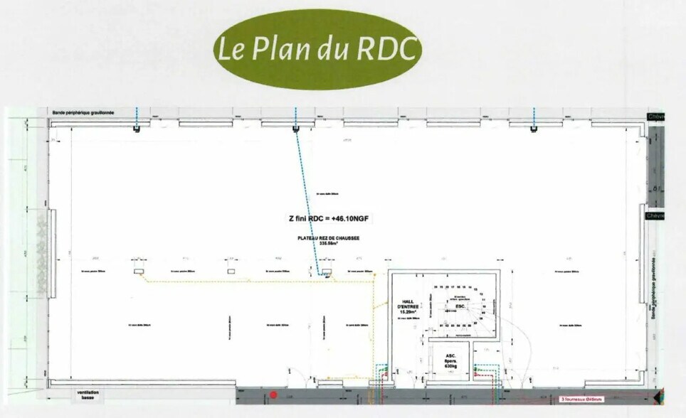Local commercial dans Épron à louer - Plan d’étage – Image 3 sur 3