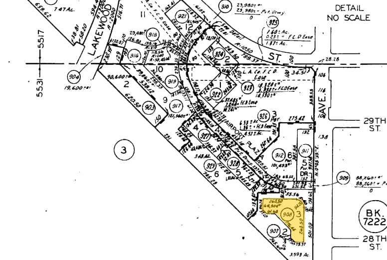 5000 Airport Plaza Dr, Long Beach, CA à louer - Plan cadastral – Image 2 sur 6