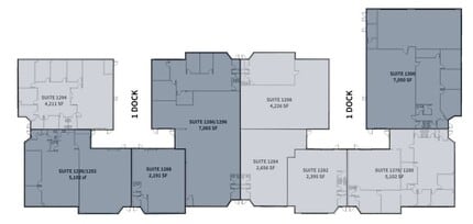 1278-1300 Barclay Blvd, Buffalo Grove, IL à louer Plan d’étage– Image 1 sur 1