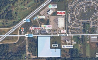 Plus de détails pour 0 26 Mile Rd, Chesterfield, MI - Terrain à louer