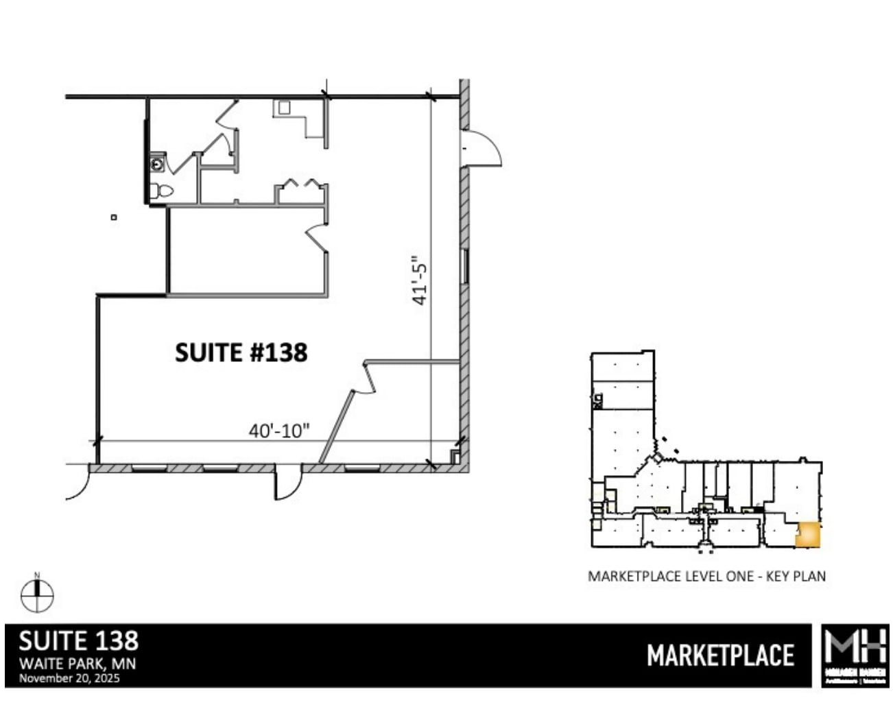 110 2nd St S, Saint Cloud, MN à louer Plan d’étage– Image 1 sur 5